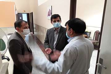 بازدید های مسئولان از بیمارستان ها و مراکز تابعه دانشگاه